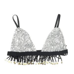Her Pony Silver Bra Stop Star Fringe 8